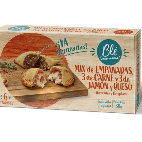 Empanadas Ble Caja Mix 3 Jamon Y 3 Carne Empanadas Ble Caja Mix 3 Jamon Y 3 Carne