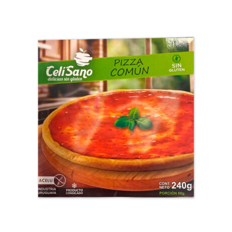 Pizza Con Salsa Celisano 240 Gs Pizza Con Salsa Celisano 240 Gs