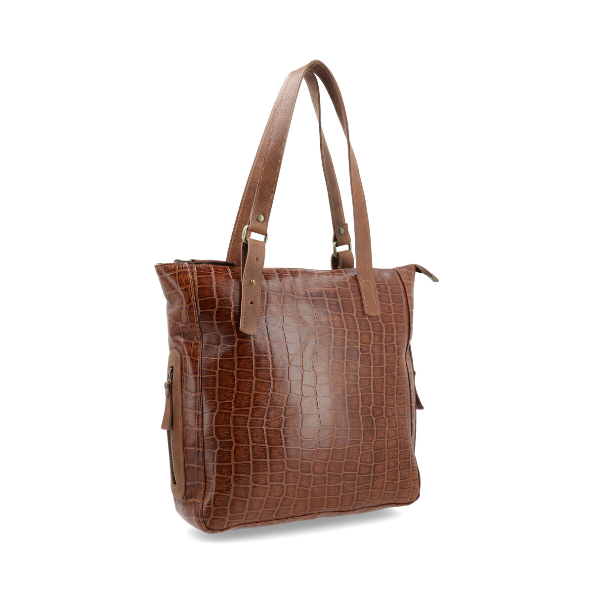 CARTERAS VENET - CUERO LYNN - TOSTADO 