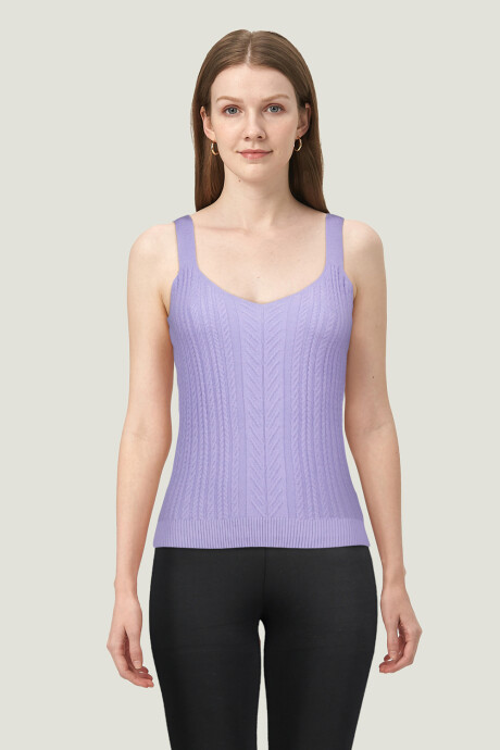 Musculosa Cortopax Lila