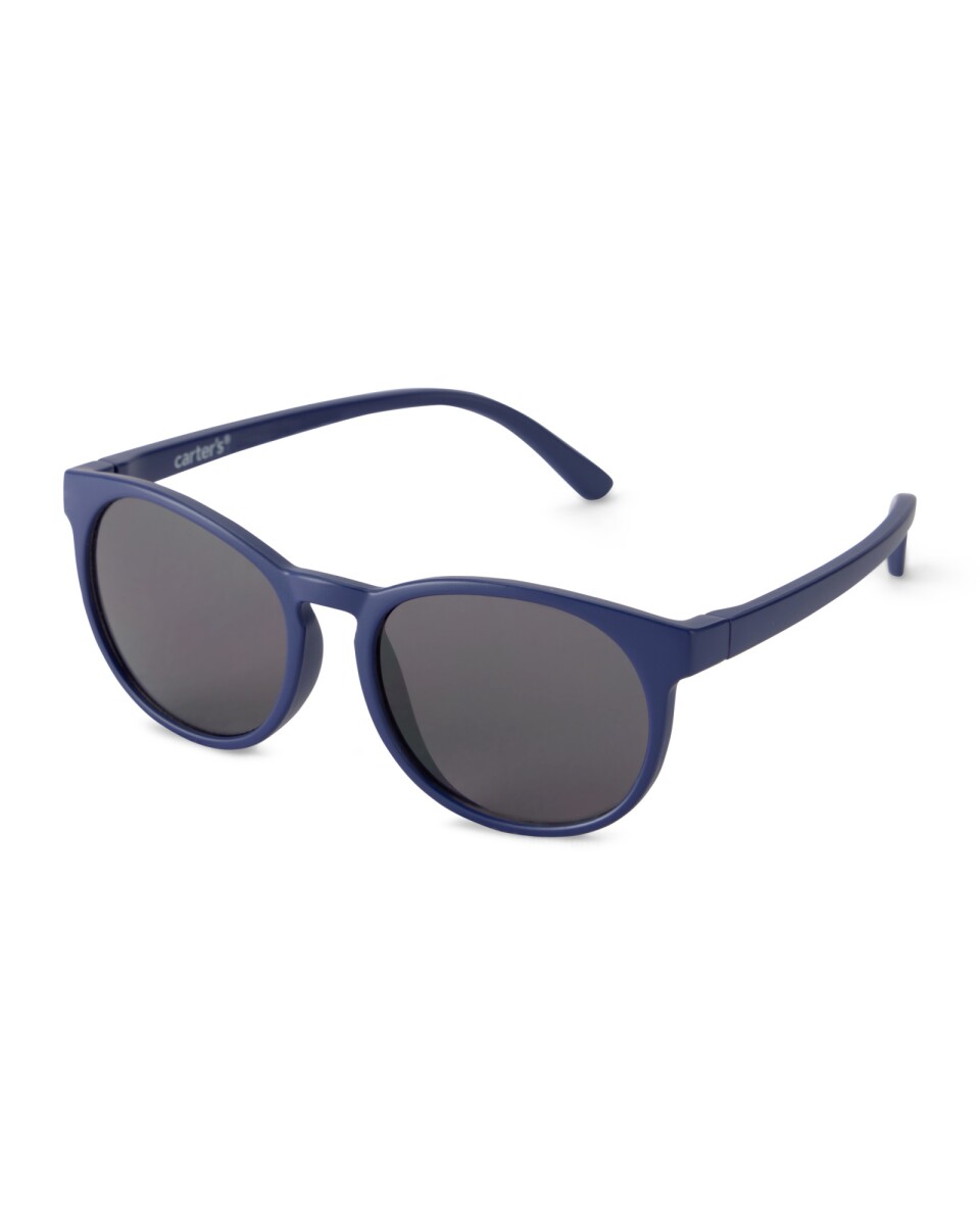 Lentes de sol clásicos, protección 100% UVA-UVB, azules. Talle 4/7 