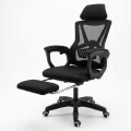 Silla De Oficina Space2 Tela Mesh Apoyapies Negro