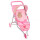 Coche Muñecas Bebote Juguete Cochecito Bebé Plegable Rosado