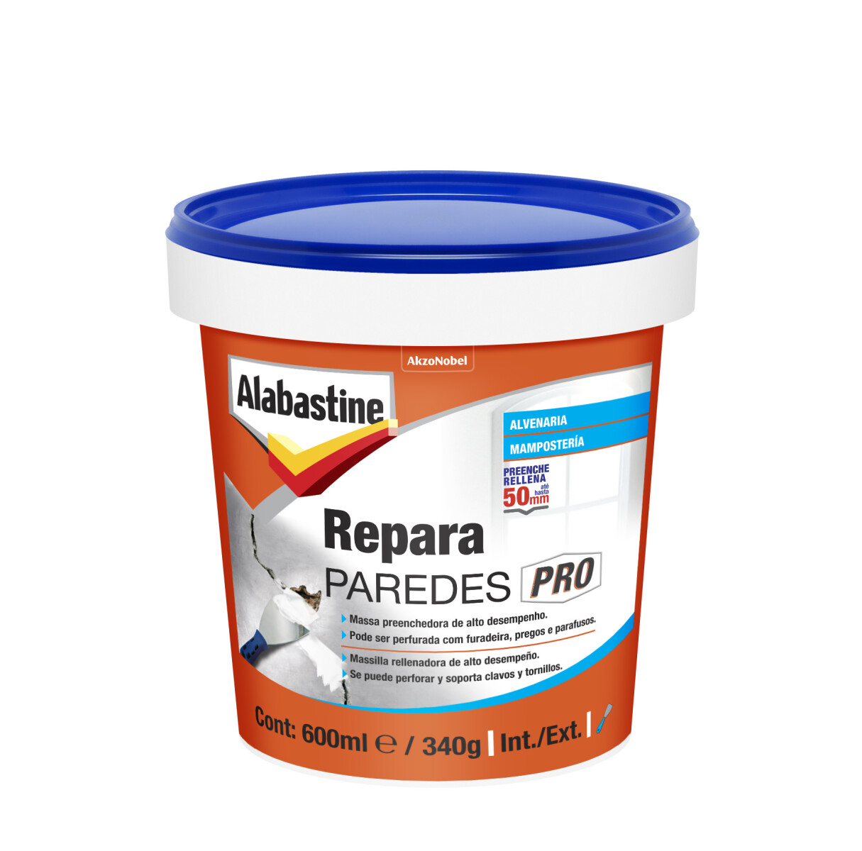 Repara Paredes Pro 600ml Alabastine 