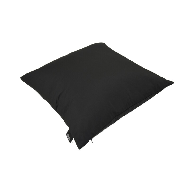 Funda de almohadones lisa 43 x 43 cm NEGRO