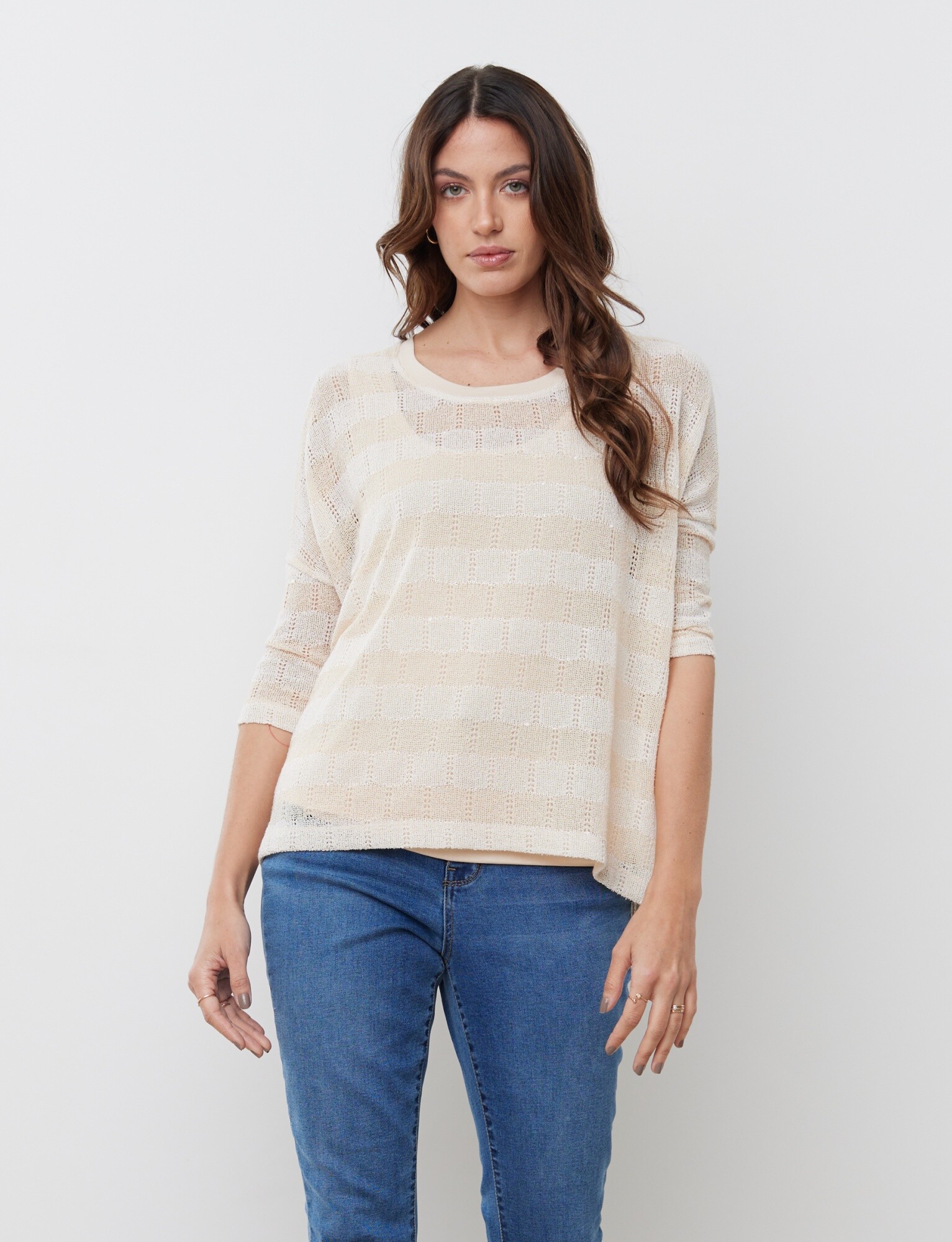 Buzo Musculosa Multi beige LA OPERA