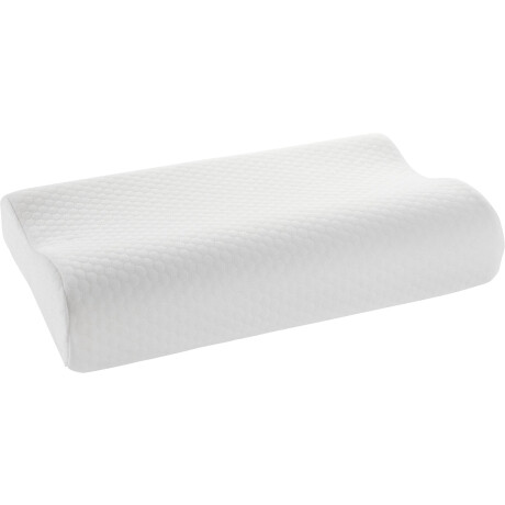 Almohada espuma visco 30x47x9/7 VANSE Blanco