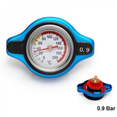 TAPON RADIADOR - 0.9 LB 45MM C/RELOJ TEMPERATURA - TAPON RADIADOR - 0.9 LB 45MM C/RELOJ TEMPERATURA -