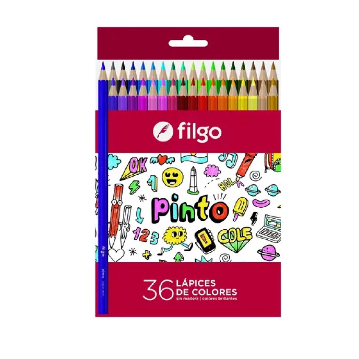 Lápices De Colores Filgo x36 