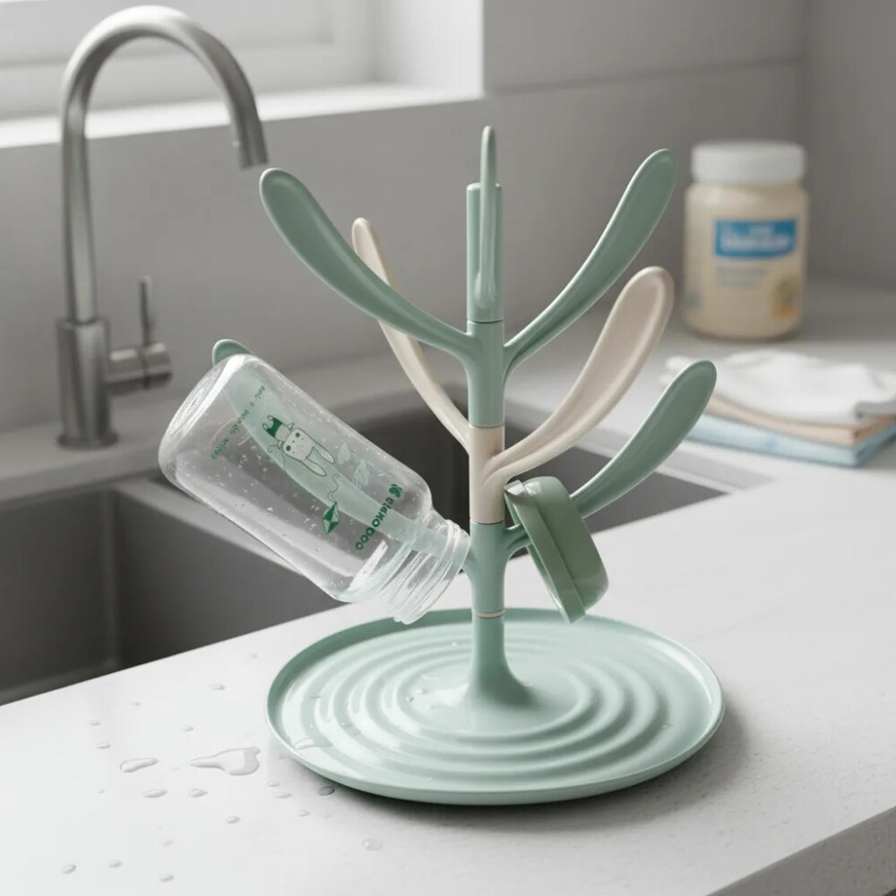 Escurridor tulip KIKKABOO verde