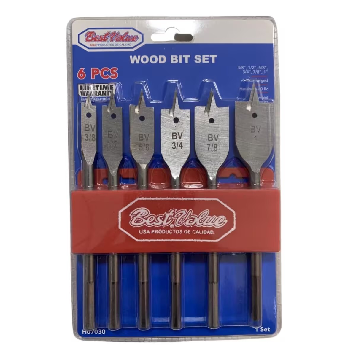 Juego De Mechas Planas 6pz 