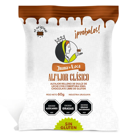 Alfajor Juana La Loca Clasic S/Gluten Alfajor Juana La Loca Clasic S/Gluten