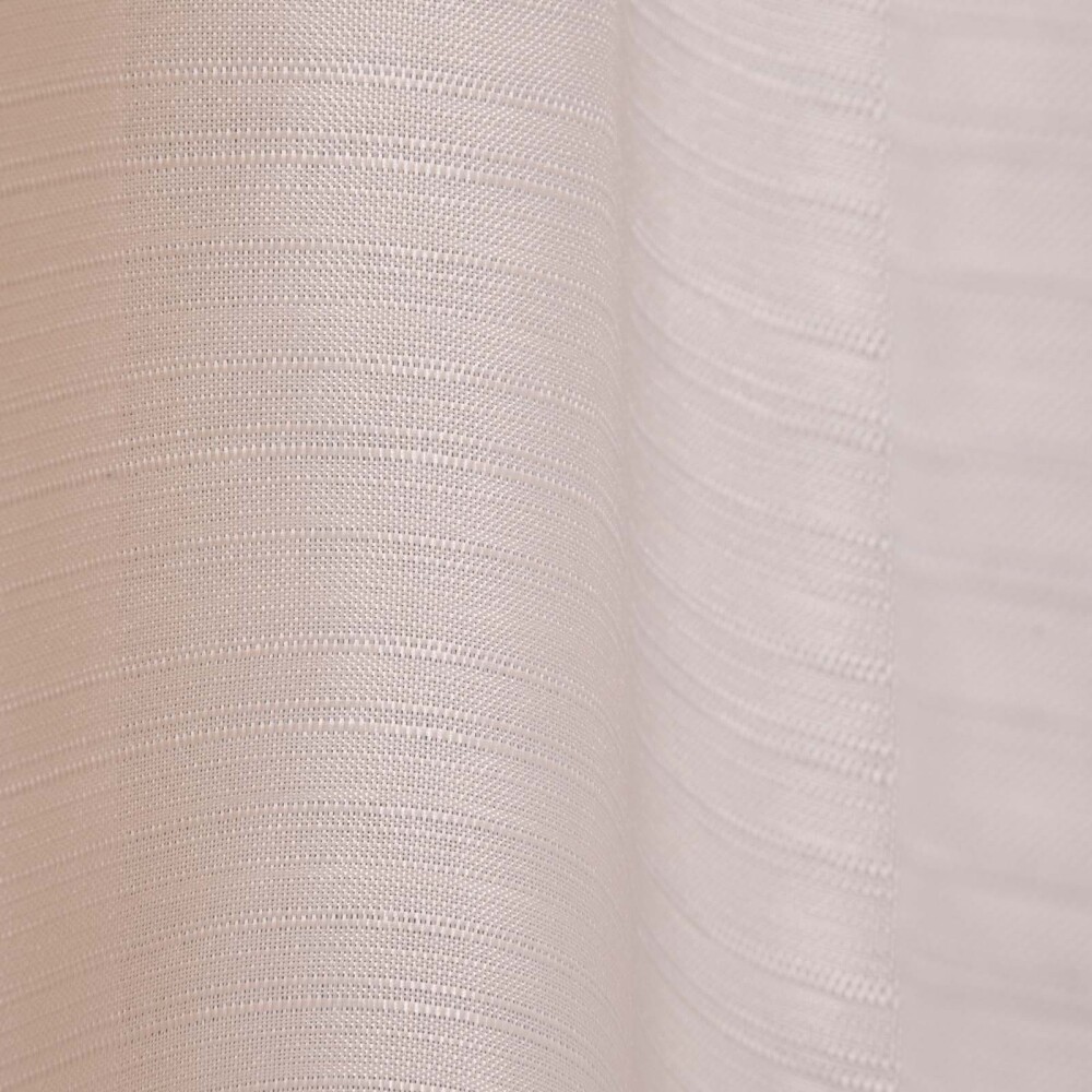 CORTINA BAÑO C/GANCHOS POLIESTER NATURAL-BEIGE YALINE NATURAL
