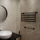 TOALLERO BARRAL 40CM METAL MODENA NEGRO MATE 000