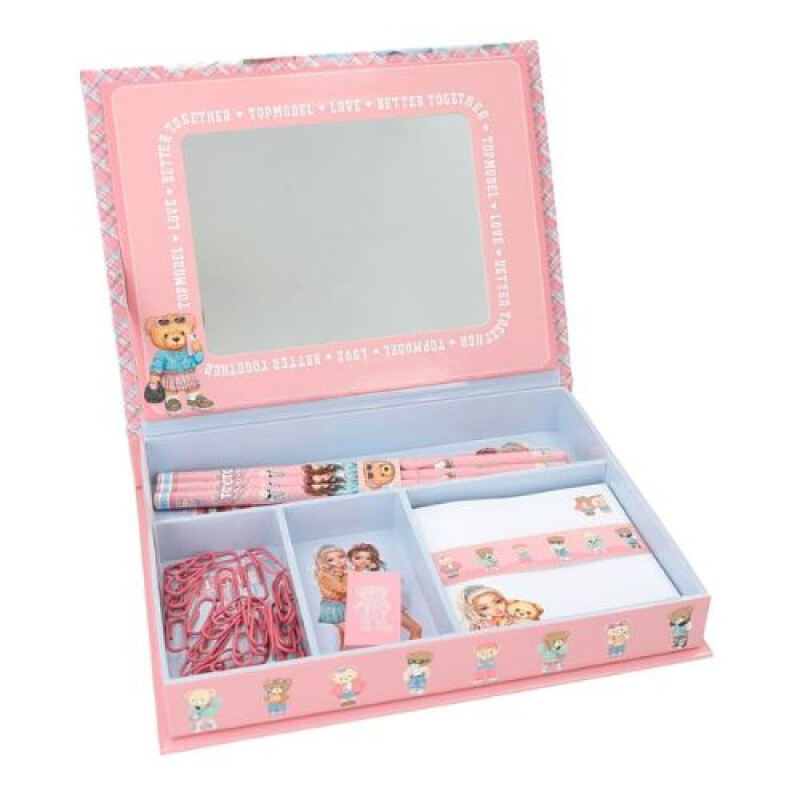Caja de papeleria Top Model - Team Teddy Caja De Papeleria Top Model - Team Teddy