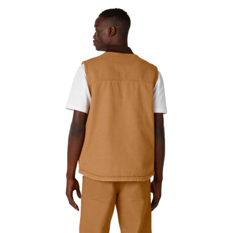 Chaleco Dickies Duck Lined Marron