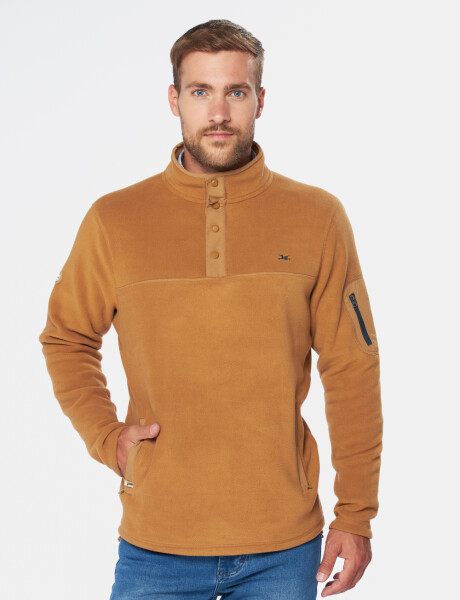 BUZO POLAR DE ABRIGO Mostaza