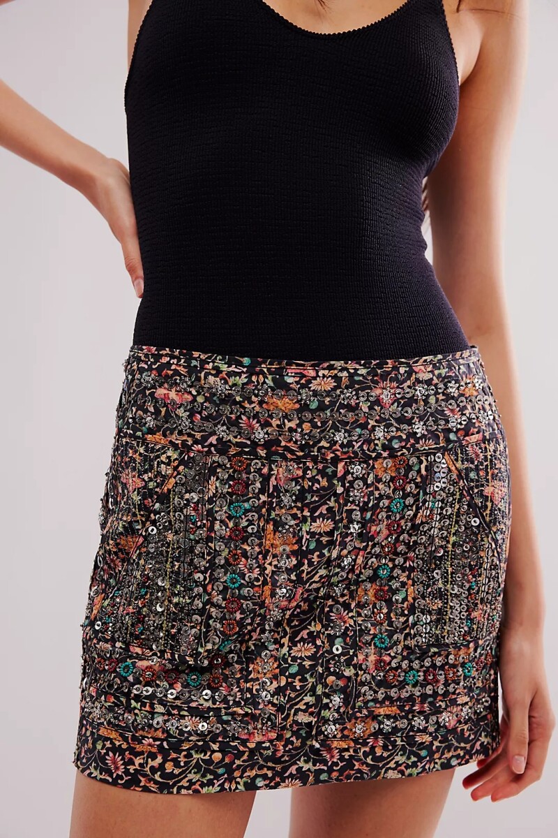 MINI FALDA EMBELLISHED 