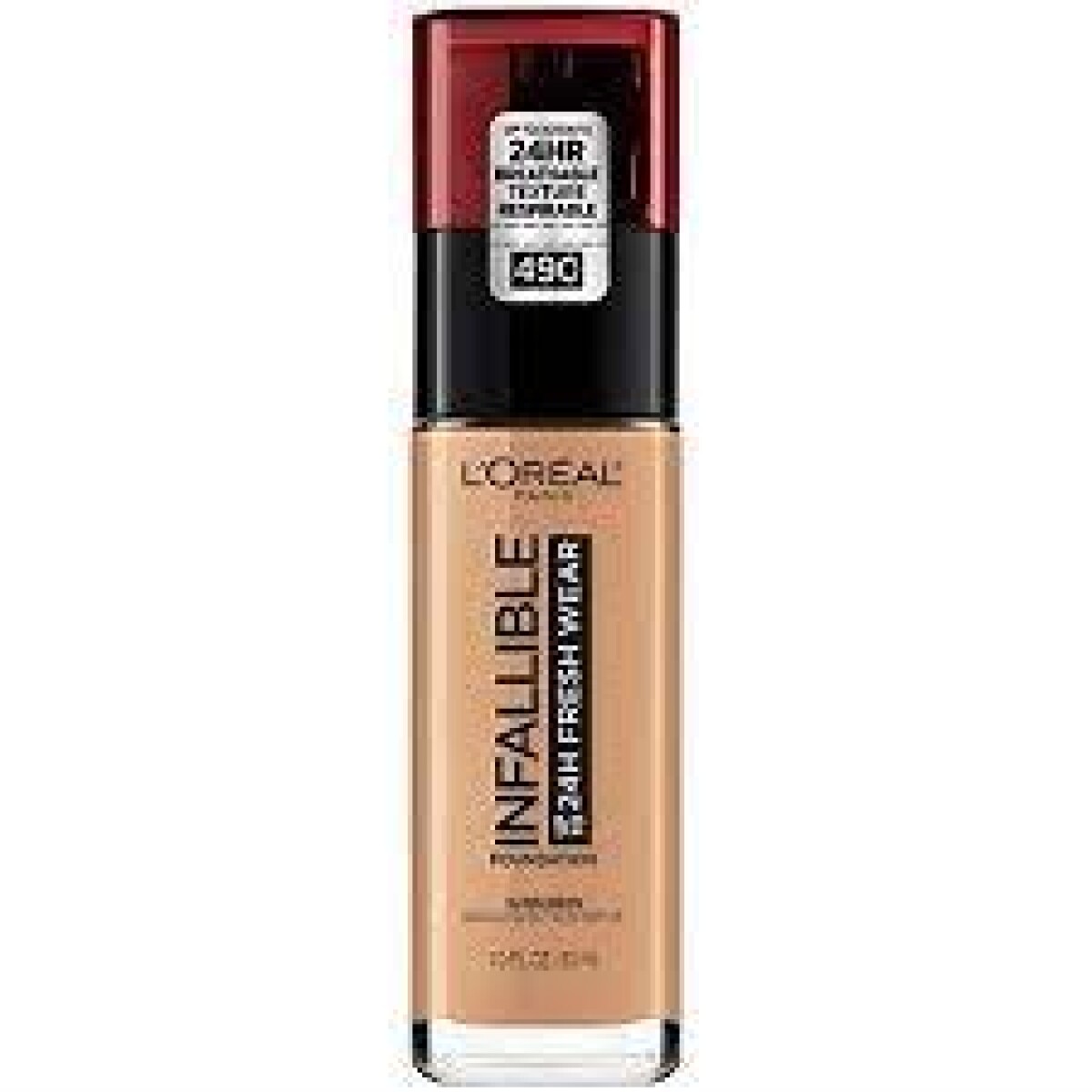 Loreal Infalible Fresh Wear Base 24 Hs 490 – Base De Maquillaje Duradera 