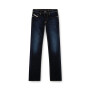 Jeans Urbano Para Hombre Regular Jeans - 1985 Larkee Azul Marino