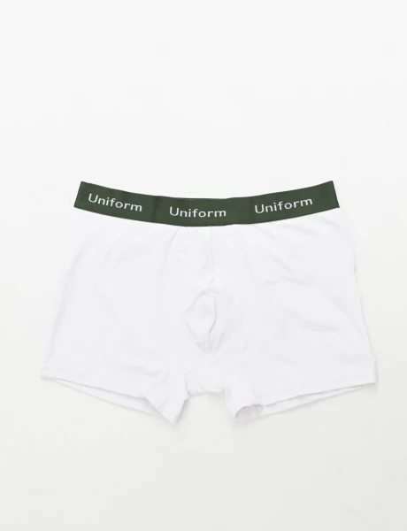 Boxer New Gino Blanco/Militar