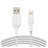Cable Belkin USB / Lightning 1M Trenzado CAA002BT1MWH Cable Belkin USB / Lightning 1M Trenzado CAA002BT1MWH