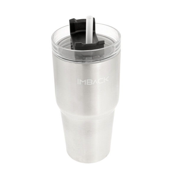 Vaso Termico Doble Capa 592ml Con Tapa Acero Inoxidable Vaso Termico Doble Capa 592ml Con Tapa Acero Inoxidable