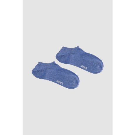 Media super escotada Azul