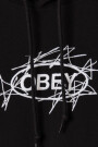OBEY STARS HOOD Negro