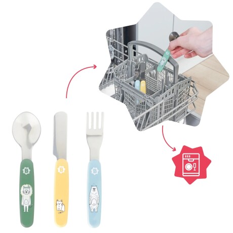 Setx3 Cubiertos metal acero inoxidable Setx3 Cubiertos metal acero inoxidable