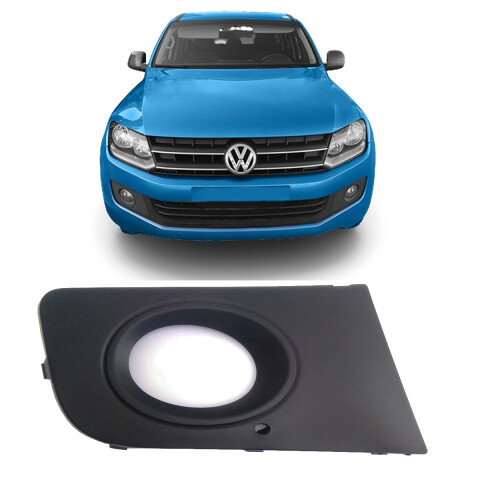 REJILLA DE PARAGOLPE DERECHA AMAROK 17/... CON CAMINERO VIRA CROMADA Rejilla De Paragolpe Derecha Amarok 17/... Con Caminero Vira Cromada