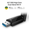 Adaptador de Red Tp-Link Usb Archer T3u Plus Dual Band Ac1300 Adaptador de Red Tp-Link Usb Archer T3u Plus Dual Band Ac1300