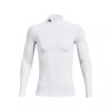 REMERA UNDER ARMOUR COLD GEAR COMPRESSION MOCK White