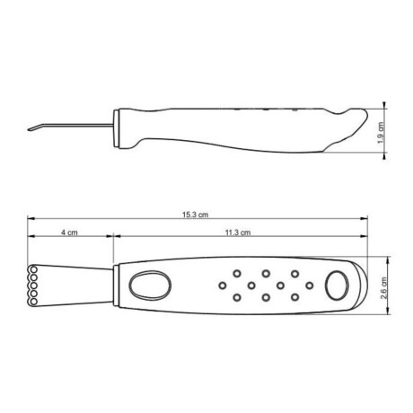 Rallador de Limón Zester Utilita Blanco Tramontina Rallador de Limón Zester Utilita Blanco Tramontina