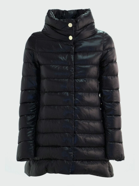 Herno-Chaqueta de nylon rellena de plumas, Amelia Azul