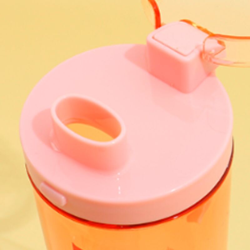 Botella Shaker Con Correa 400ml - Rosa Unica