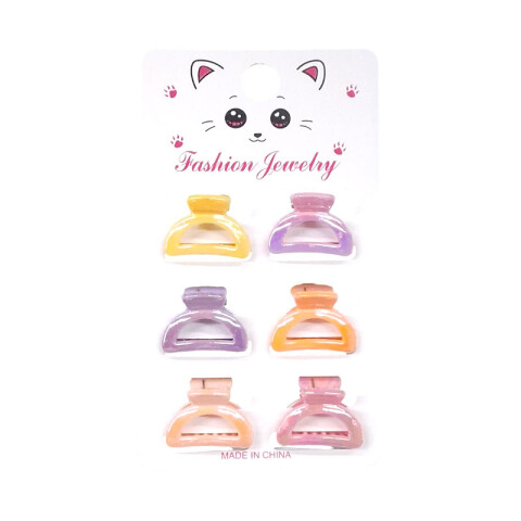 Broches pinzas de colores brillantes 6pcs Broches Pinzas De Colores Brillantes 6pcs