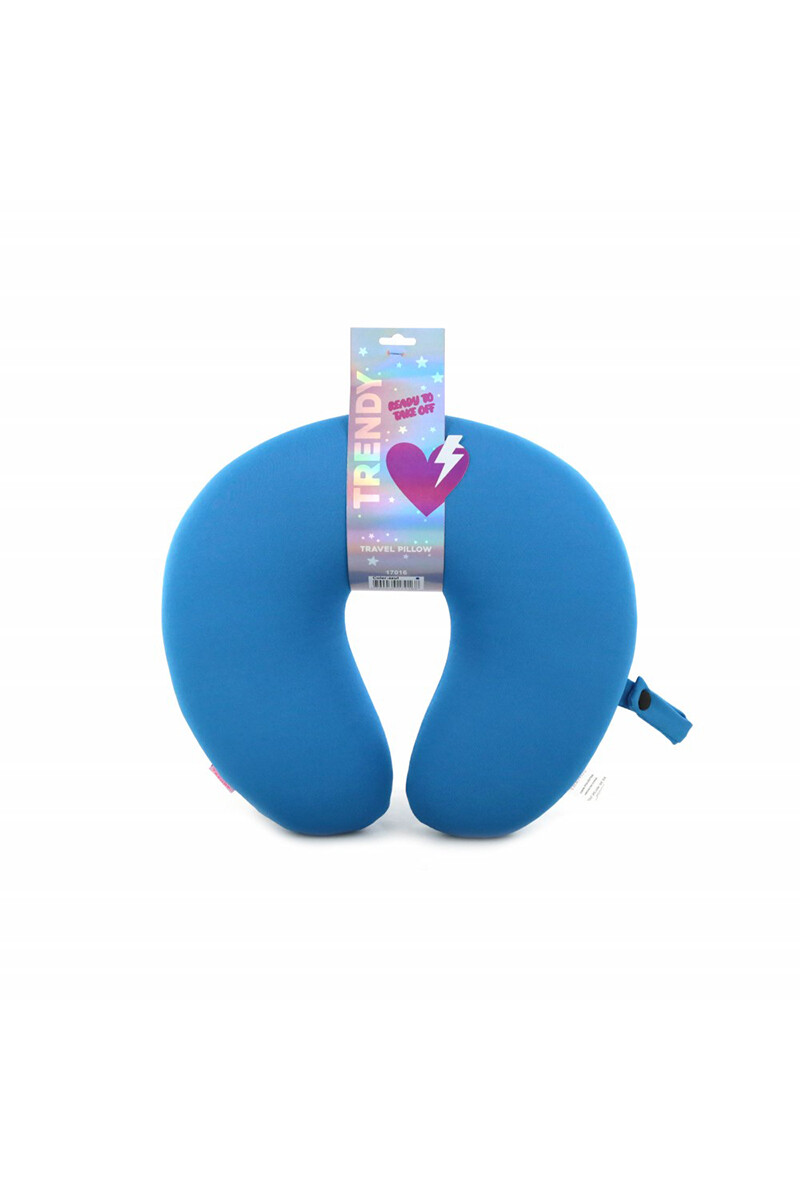 Almohada de viaje Trendy Azul
