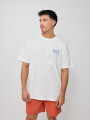 T-SHIRT RAEL RUSTY Blanco