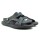 Sandalias Danper Tiras entrelasadas de Hombre D6506 Negro