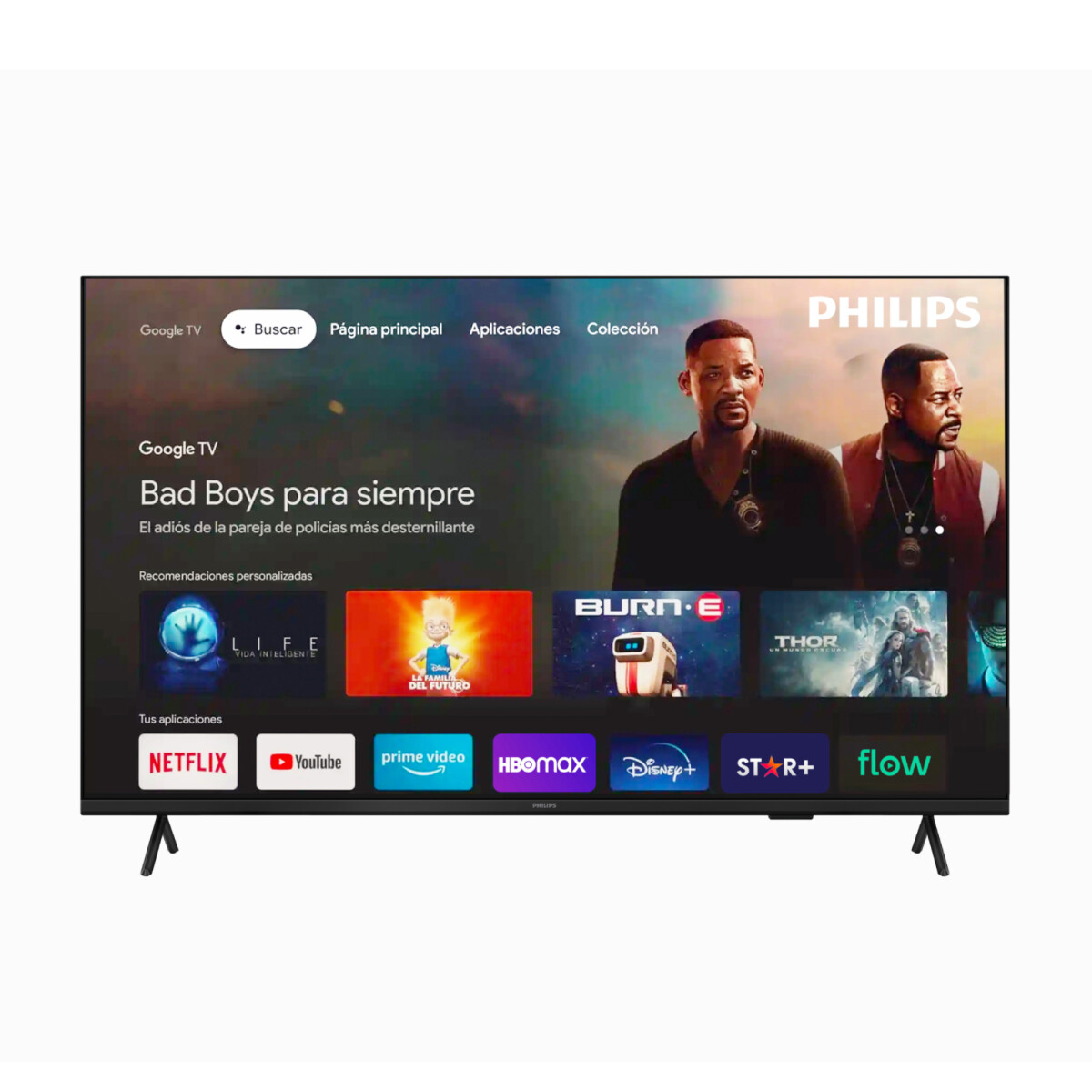 Smart TV Philips UHD 4K 50 Android - 50PUD74048/77 