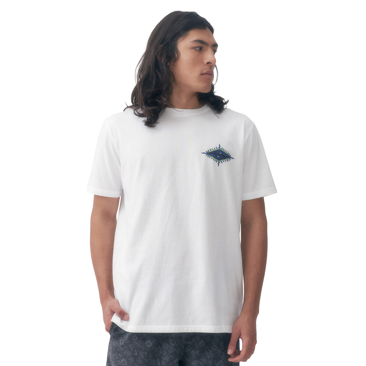 Quiksilver Remera BEACH BLAST Hombre - Blanco 