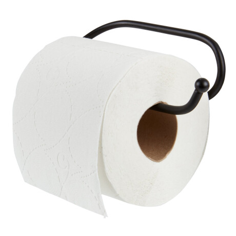 Portarrollos Baño Ilsbo Metal Negro