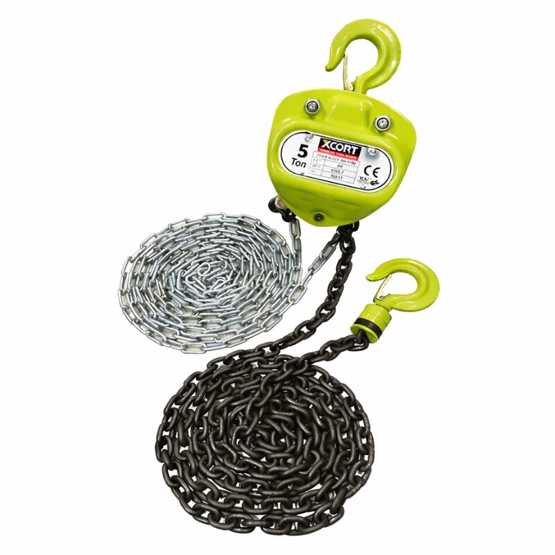 XCORT APAREJO POLIPASTO MANUAL DE CADENA 3 METROS 5 TONELADA Xcort Aparejo Polipasto Manual De Cadena 3 Metros 5 Tonelada