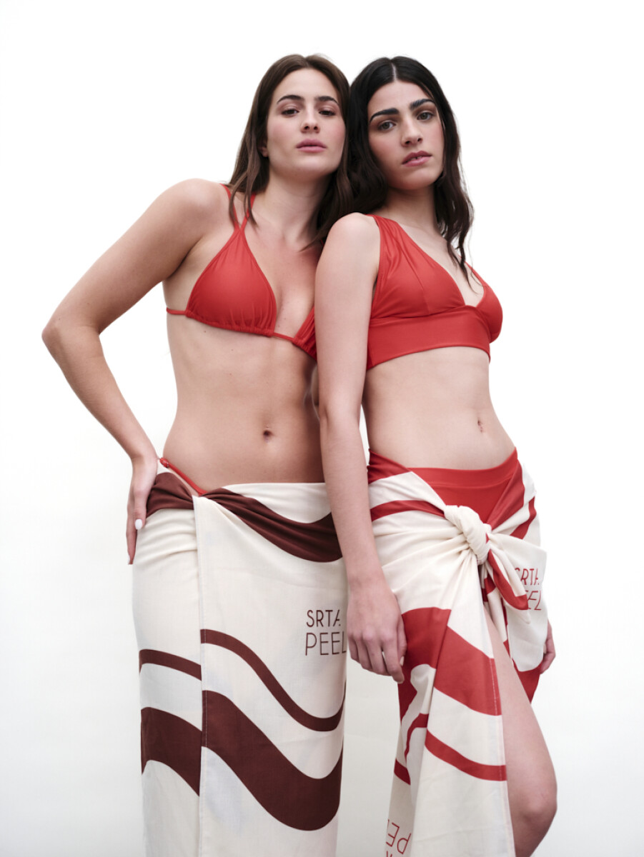 Lona - Pareo Srta Peel - Rojo 