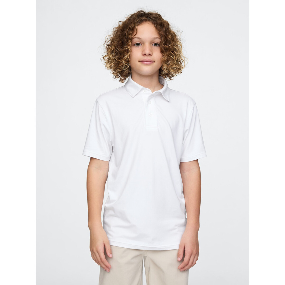 SS TECH POLO - OPTIC WHITE 