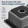 Pileta Acero Doble 78x42 Canilla Plata