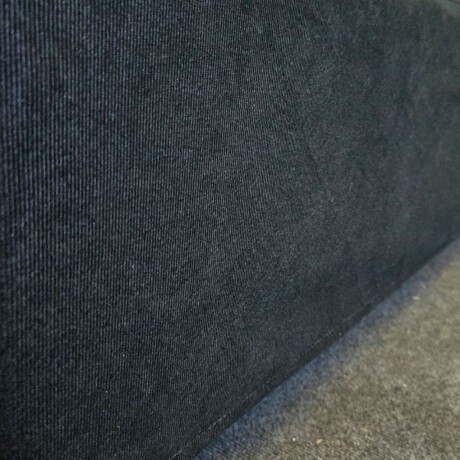 Cama SmartBox HAMPTONS Plaza Y Media 110x190 cm Negro