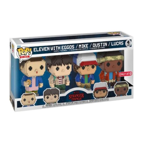 Eleven - Dustin - Mike - Lucas Stranger Things Pixel Pack [Exclusivo] 4