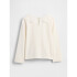 K2W HEART COLLAR TOP IVORY FROST